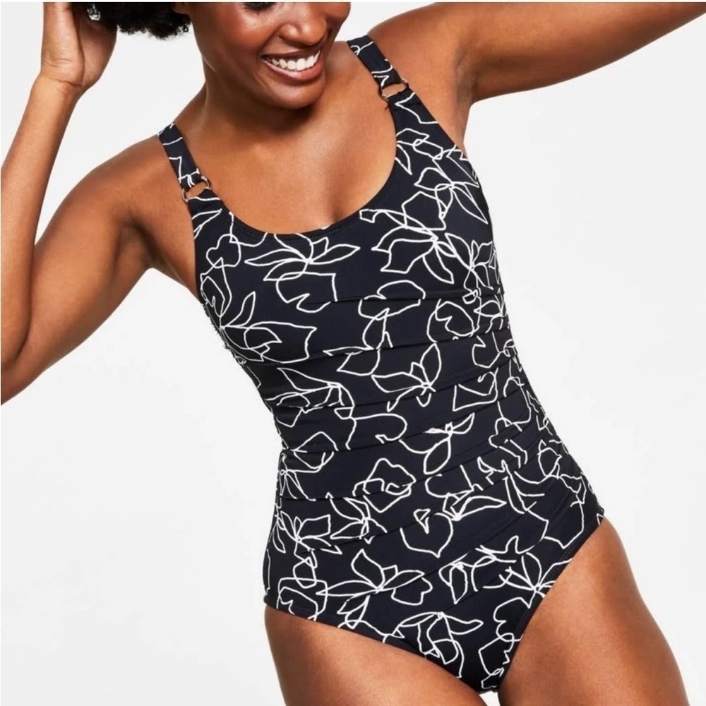 Calvin Klein Starburst One Piece Size 4